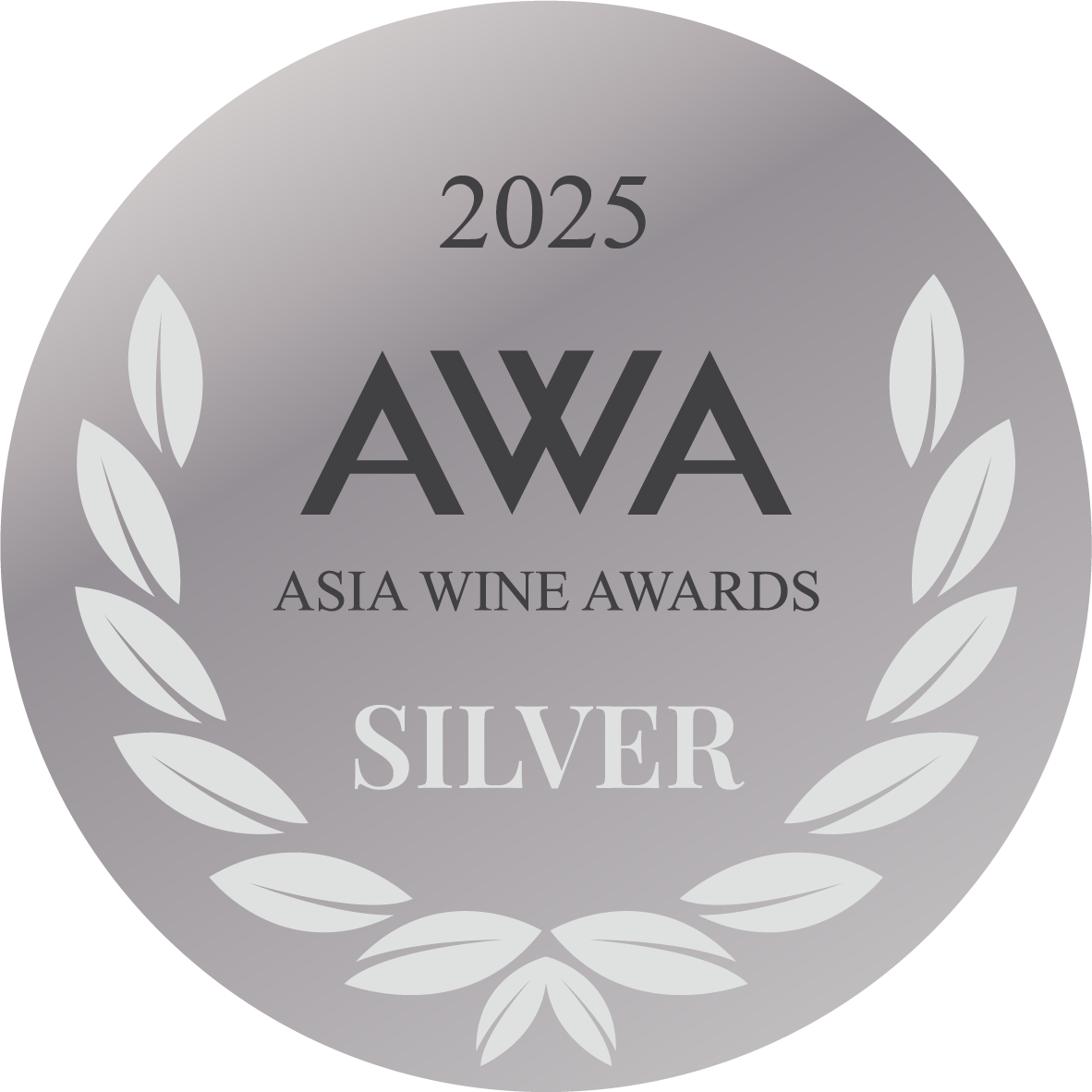 AWA 2025 Silver Medal Sticker
