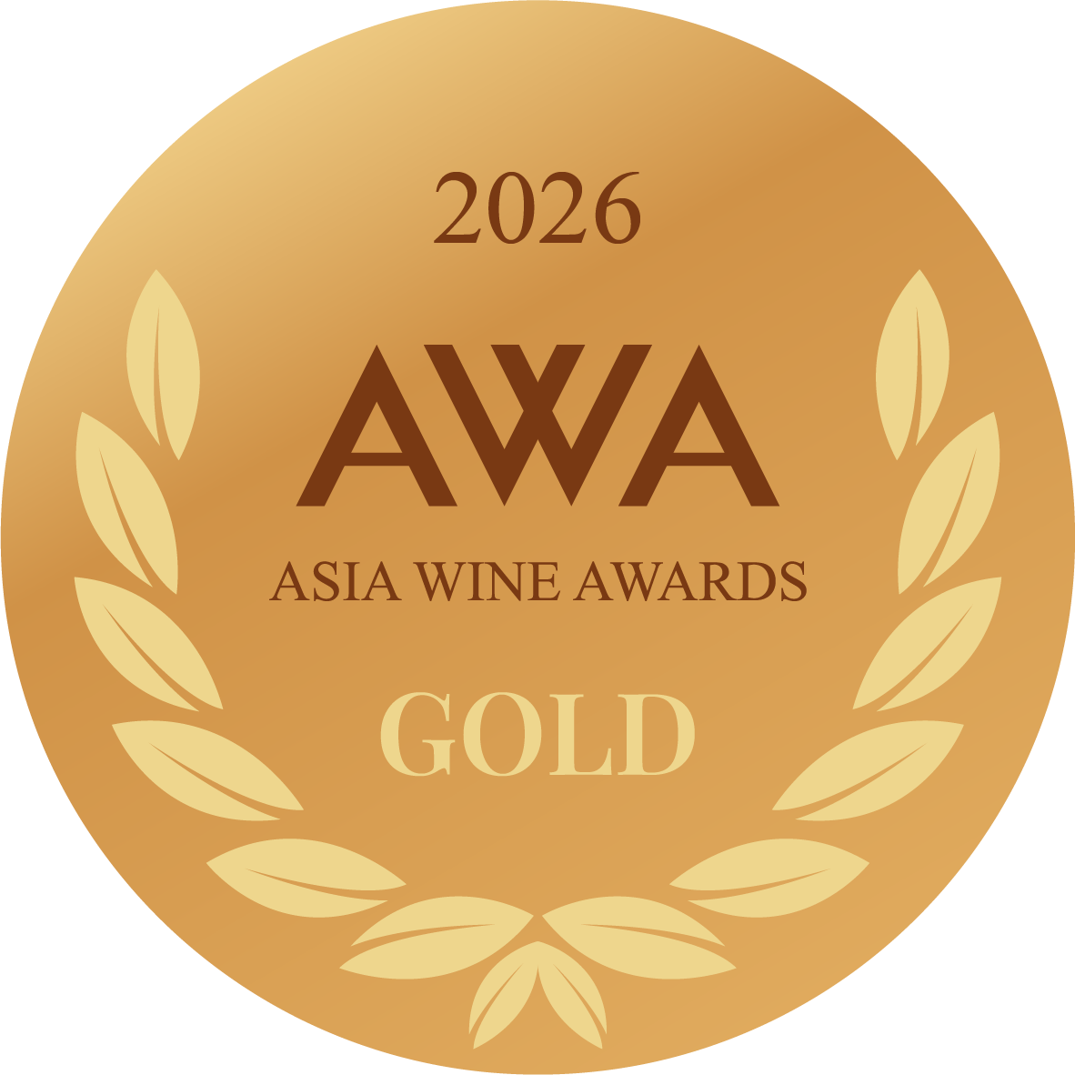 AWA 2026 Gold Medal Sticker